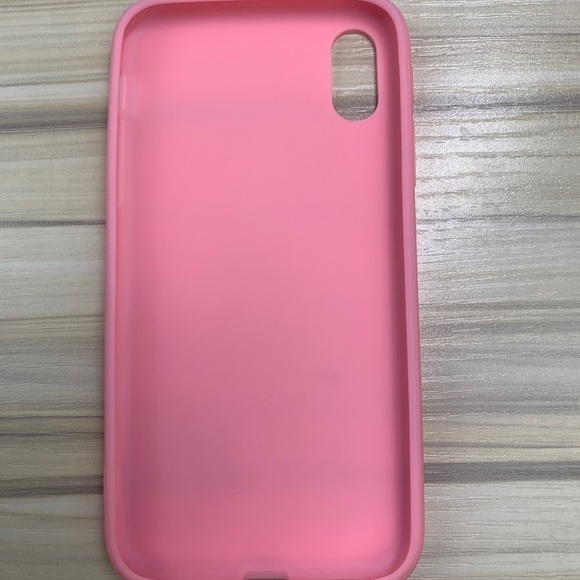 Pink/Purple Silicone Phone Case For iPhone XR - 6”x 4”x 0.5” - Picture 2 of 4